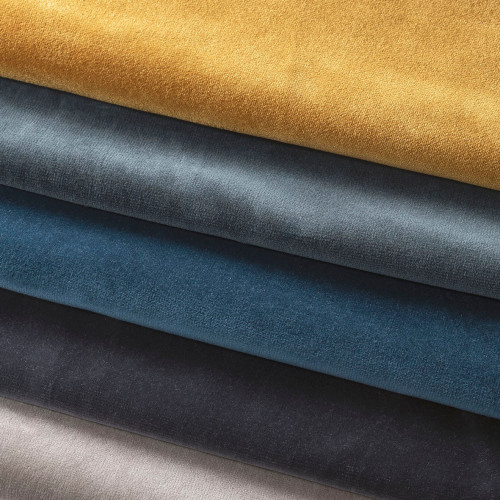 LOU ottoman in velvet for LOU sofa - Saffron