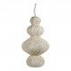 Suspension SORA en tissu et métal - Crème - ø 49 x 84 cm