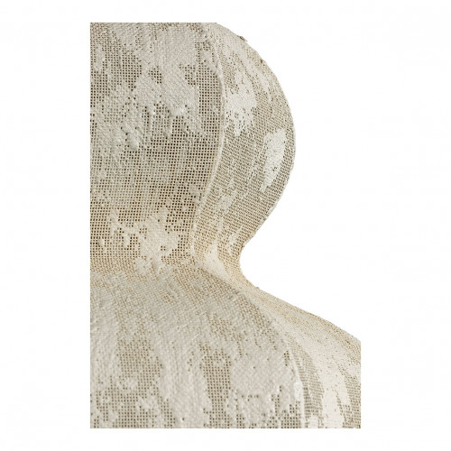 SORA pendant light in fabric and metal - Cream - ø 49 x 84 cm