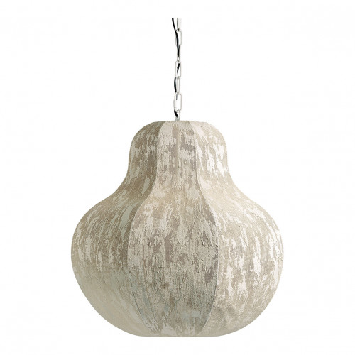 SORA pendant light in fabric and metal - Cream - ø 60 x 56 cm