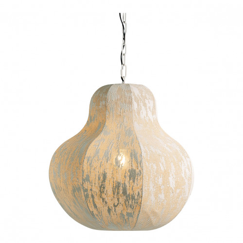 Suspension SORA en tissu et métal - Crème - ø 60 x 56 cm