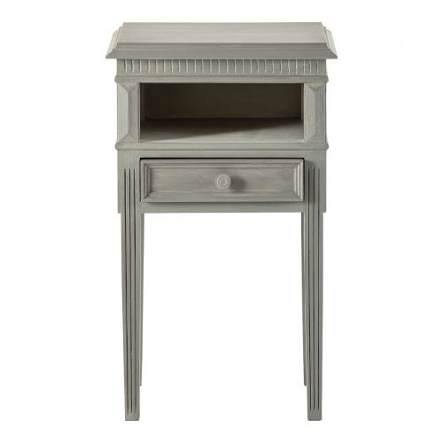 ARNAUD stone bedside table
