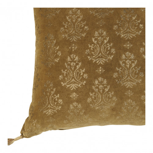 AURORE cushion cover in velvet - Bronze and gold - 60 x 40 cm