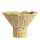 Coupe décorative HOKA en corde de papier - Naturel et curry - ø 36 cm