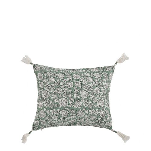 ÉDEN Cotton Cushion Cover - Celadon - 30 x 40 cm
