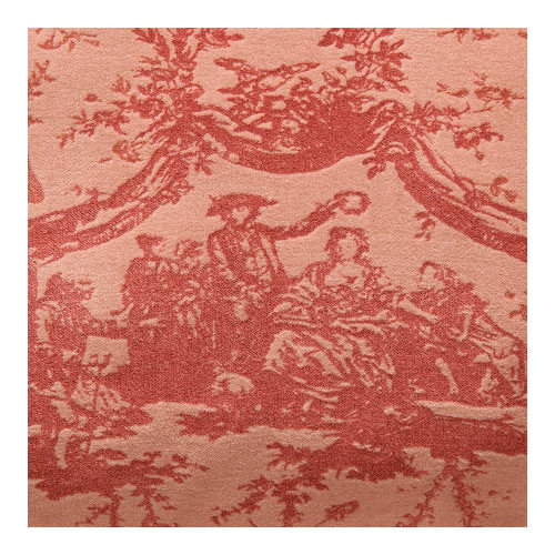 Housse de coussin LOUIS en velours de coton - Rose - 60 x 40 cm