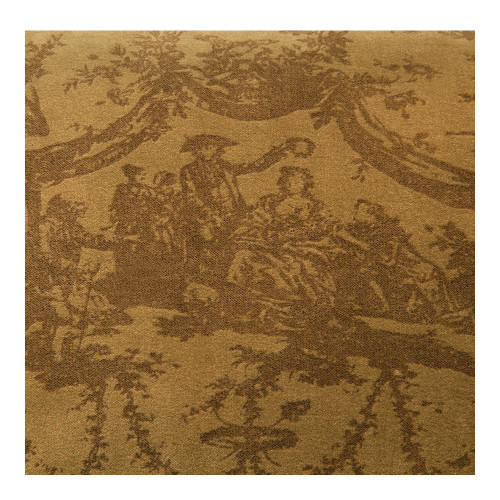 Housse de coussin LOUIS en velours de coton - Bronze - 60 x 40 cm