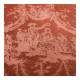 Housse de coussin LOUIS en velours de coton - Orange Brûlé - 60 x 40 cm