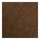 Fauteuil tournant LISETTE en tissu velours marbré - Tabac