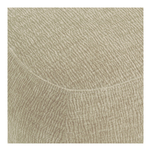 LISETTE Pouf in Marbled Velvet Fabric - Dune