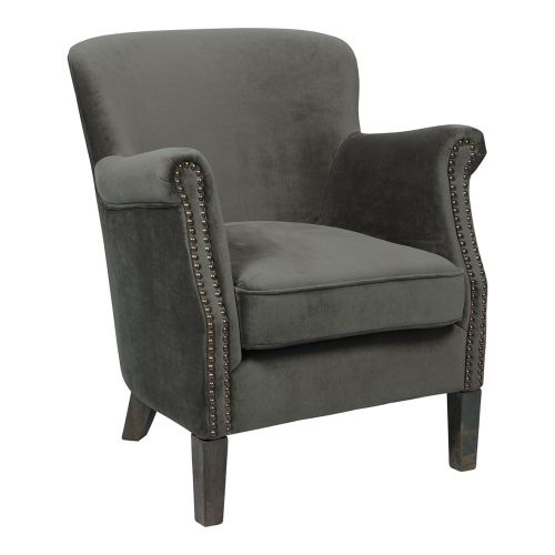 Fauteuil CLAUDE gris foncé