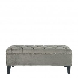 Banc coffre ARTHUR gris foncé
