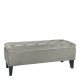 Banc coffre ARTHUR gris foncé