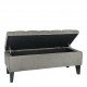Banc coffre ARTHUR gris foncé