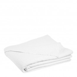 CÉSAR Cotton Bedspread - White - 260 x 240 cm