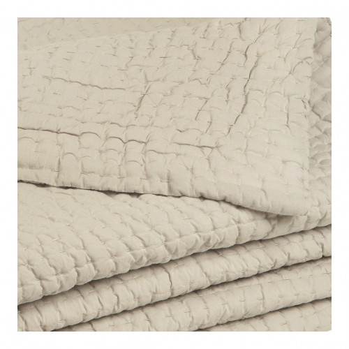 CÉSAR Cotton Bedspread - Mastic - 270 x 260 cm