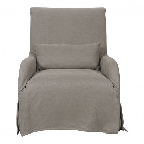 Fauteuil LÉA taupe