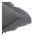 Coussin LÉA lin - Gris