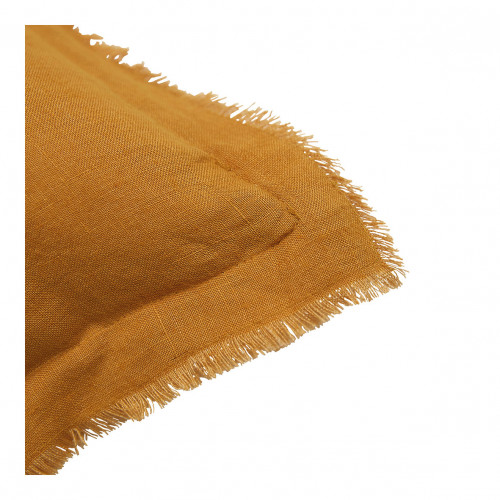 LÉA Linen Cushion - Saffron