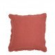 Coussin LÉA lin - Sienne