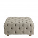 Pouf THEA lin gris