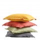 Coussin LÉA lin - Sienne