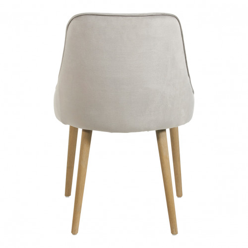 MARCUS Chair in Velvet - Greige